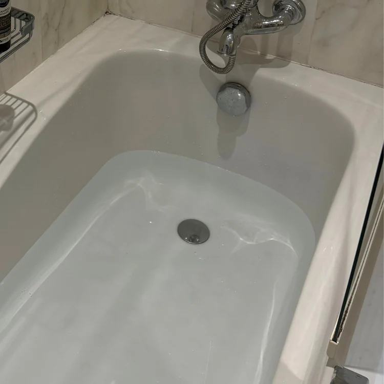De huid voorbereiden met water
