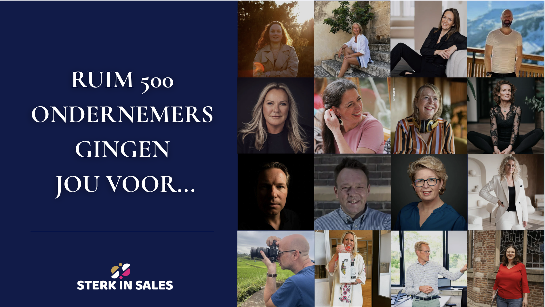 Ondernemers die Sterk in Sales hielp groeien
