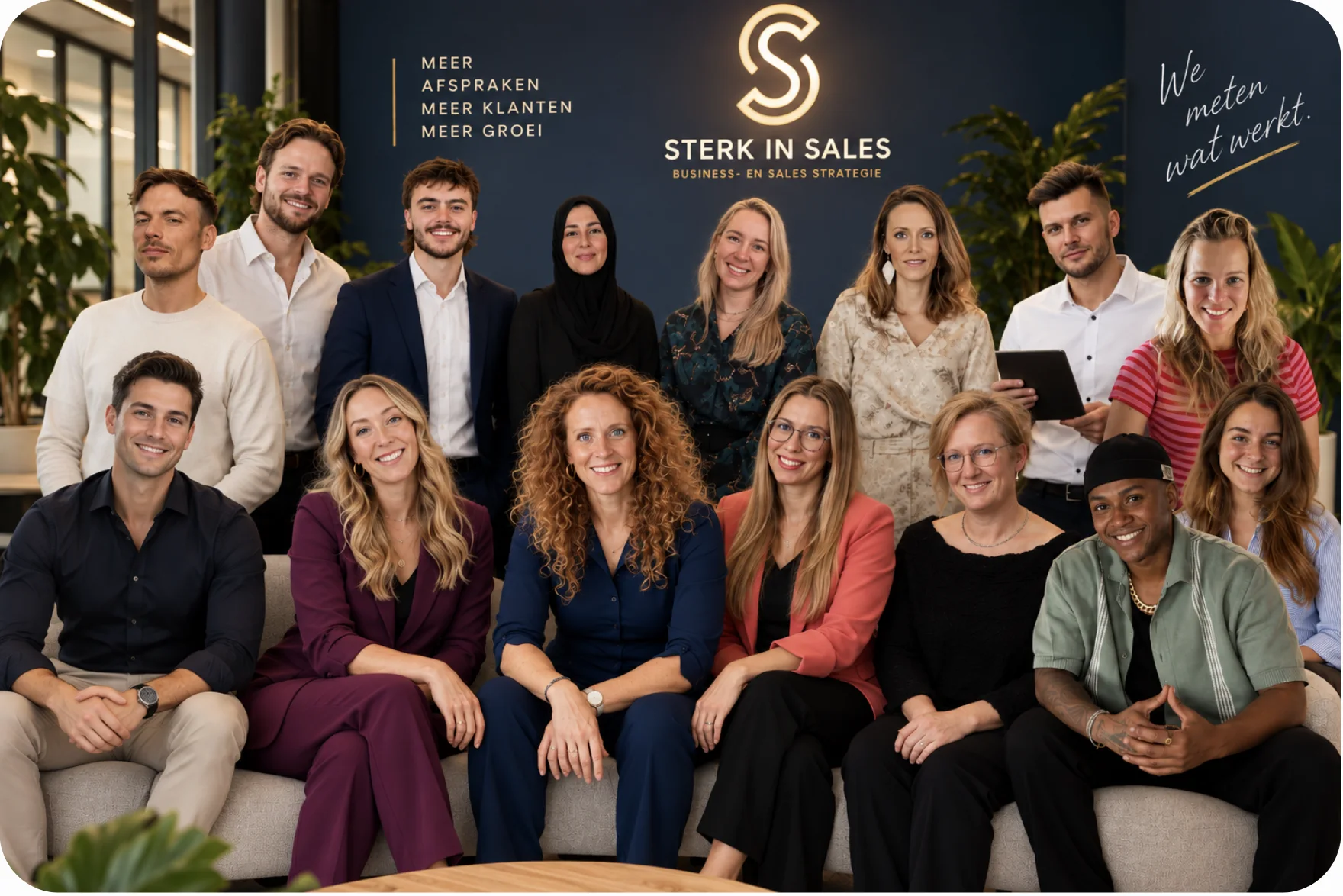 Het team van Sterk in Sales